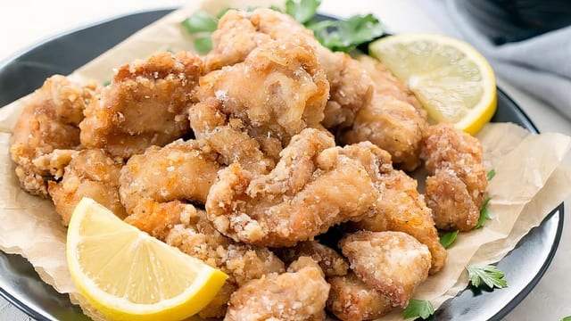 Soy garlic chicken.