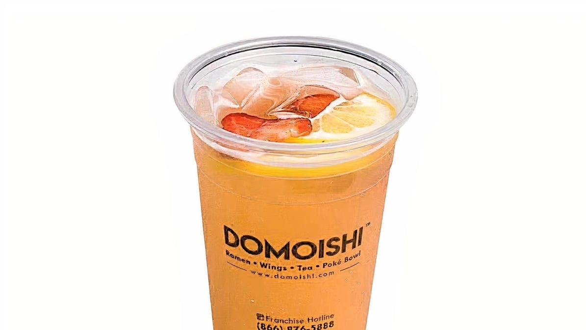 Grape fruit green tea.