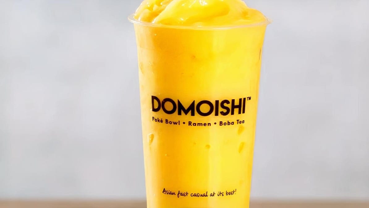 Passion fruit smoothie.