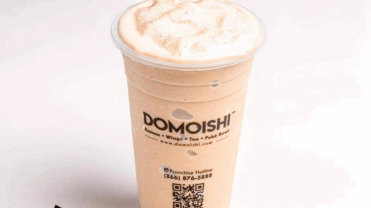 Almond cream frappe.