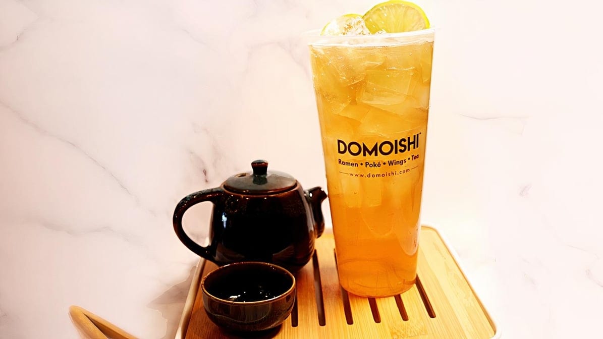 Peach oolong tea.
