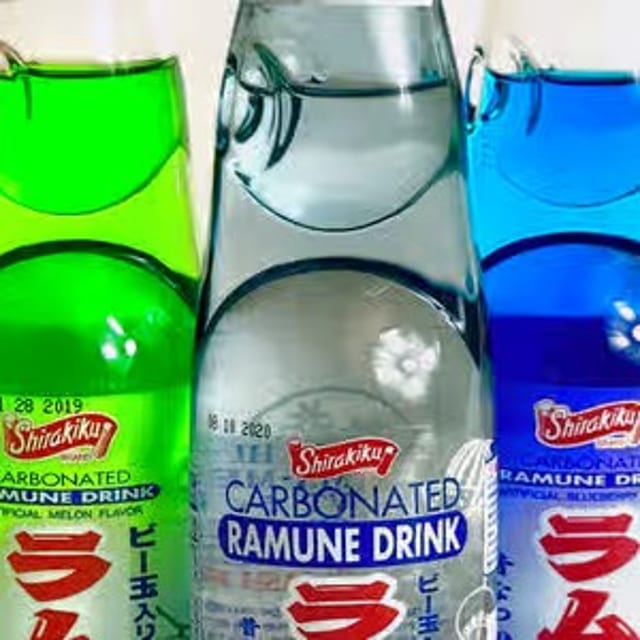 Ramune Japanese Soda.