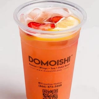 Peach berry green tea