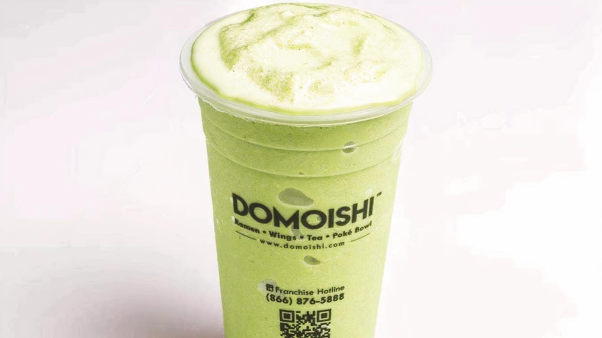 Matcha frappe.