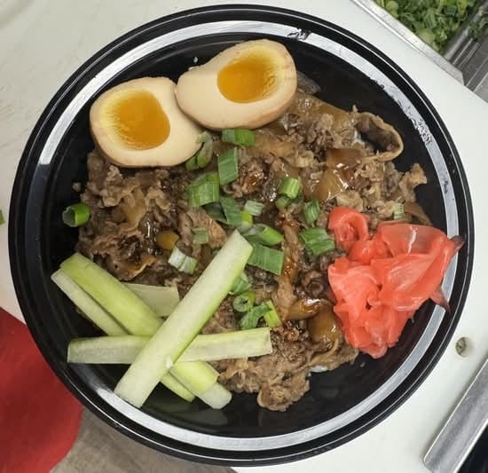 Gyudon Beef Bowl.