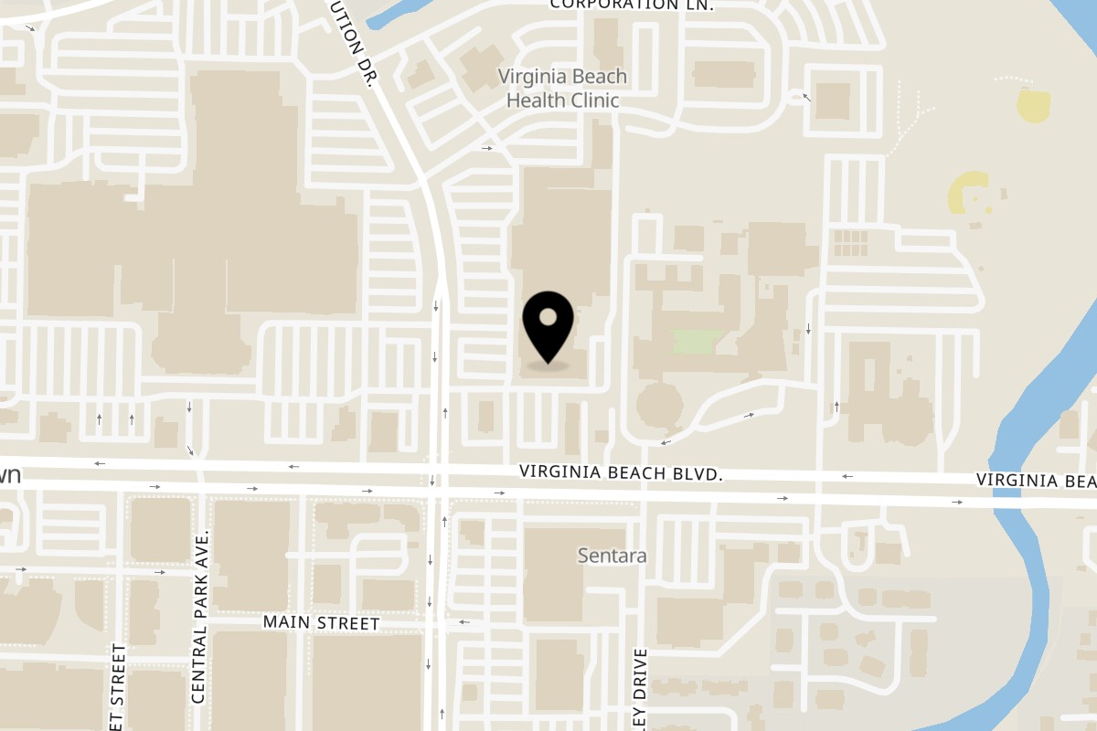 Map showing the location of DOMOISHI Virginia Beach on 300 Constitution Dr Ste 106 in Virginia Beach
